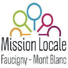 Logo Mission locale Faucigny Mont blanc